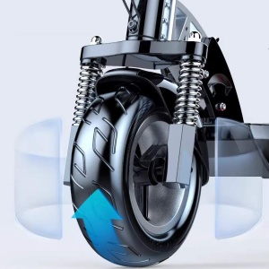 Trotinetă electrică cu șezut Dittom Power 500W pentru ride sharing și curierat urban, baterie 150km autonomie