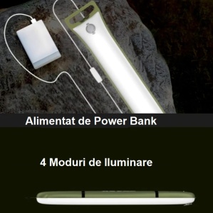 Lampă LED portabilă, gonflabilă și ultra-rezistentă– ideală pentru camping și aventuri! - Img 3