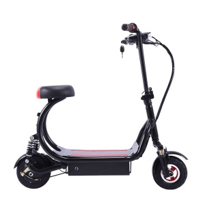 Motocicletă / Trotinetă 36V-500W 10Ah cu șezut reglabil, Scuter electric, Închidere la cheie
