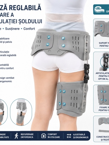 Orteză Dr.Denis™ pentru susținerea șoldului, bazinului și coapsei