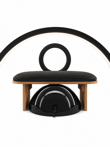 Professional LED Crescent Lamp for Salon and Manicure - Img 2