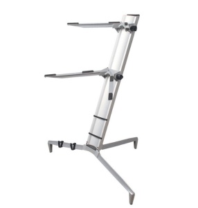 Professional organ and piano stand K&M Spider Pro 18860 - 2-tier keyboard stand, aluminum, 105kg | DenisNetwork