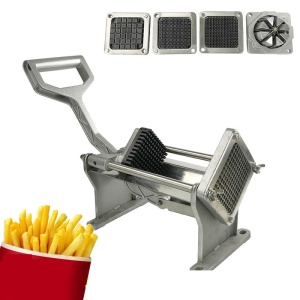 Professional Potato Slicer and Wedges Cutter, Potato and Vegetable Slicer with 4 Stainless Steel Knives - Dr.Denis™