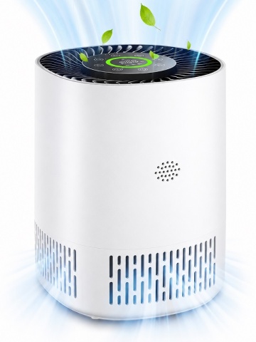 Purificator Aer Filtru HEPA cu WiFi – Elimină 99,97% din Praf, Polen, Fum, Păr de Animale - Img 2