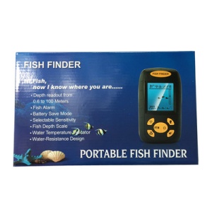 Sonar Fish Finder Model 2021 portabil cu ecran LCD, pentru localizarea peștilor, determinării adâncimii apei la mare, lac, râu sau baltă - Img 9