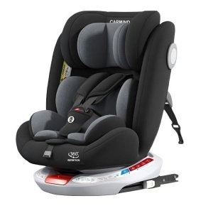 Scaun auto bebe ISOFIX rotativ 360 grade negru - Dr.Denis™