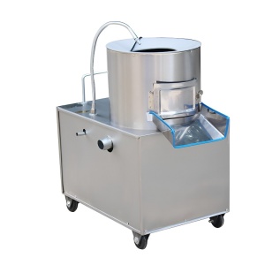 Професионална белачка за картофи и зеленчуци 200 кг/час, 1500 W, неръждаема стомана, капацитет 20 кг – електрическа машина за ресторанти и кетъринг HoReCa | Dr.Denis™