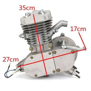 Dimensiuni motor de bicicleta 35x27x17 cm pentru montaj pe cadru - Dittom™