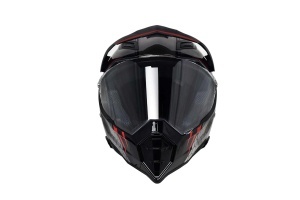 Apex Carbon Off-Road Full Face Motocross Helmet with Visor, Gloves and Balaclava – Flytec™ - Img 3