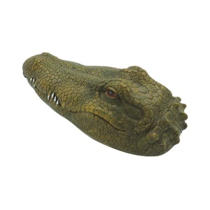 Barcă / Navomodel în formă de monstru crocodil, de mers pe apă cu telecomandă - Jucărie amuzantă pentru copii - Img 5