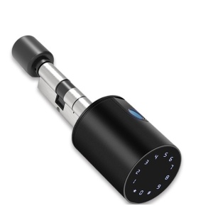 Butuc cu amprenta ,cod , aplicatie smartphone prin bluetooth,generare cod de la distanta - Img 1
