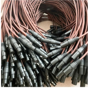 Cablu audio XLR tata – XLR mama 3pini, profesional, 1M - Img 5