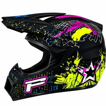 Cască Moto Cross și ATV Rebel MX Full Face - Motocross, Enduro, Mountain Bike, XS-XL - Flytec™
