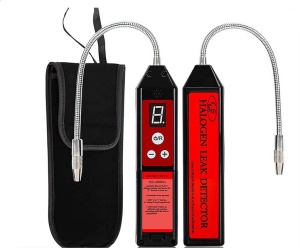 High-precision detector of freon leaks/losses in HVAC systems, cars and other refrigeration equipment, with LCD display - DenisNetwork™ - Img 4
