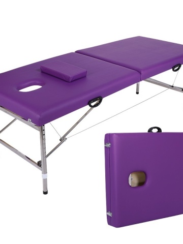 Masă Gene & Pat Masaj Profesional Înălțime Reglabilă 180x60 cm - Masă Masaj Portabilă Pliabilă, Suport 160 kg - Dr.Denis™