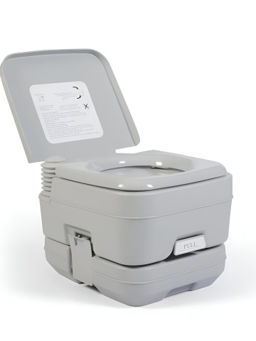 Mobile Toilet for Caravan and Camping 10L – Compact Portable Toilet with Clean Water and Waste Tank, Ideal for Outdoor and Home Use