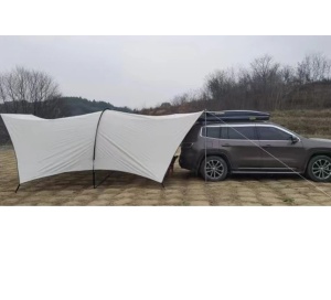 Pavilion umbrar pentru grădină/camping, 600 x 380, cort minunat conferă protecție optimă împotriva soarelui la petreceri, întâlniri, grătare - Img 7