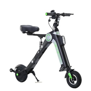 Сгъваема електрическа тротинетка със седалка, 36V - 250w, 7.5Ah, ултра лека и преносима, за възрастни и деца, 7.5Ah литиево-йонна батерия