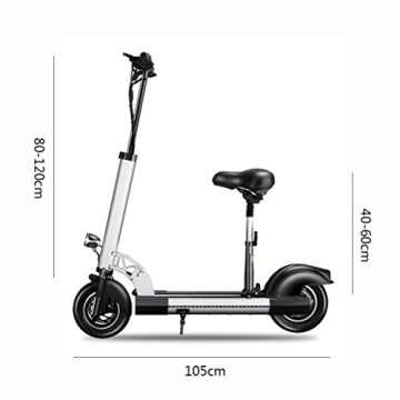 Trotineta electrica pliabila cu sezut, 48V - 500w, 10Ah, Pliabila, Pentru adulti si copii