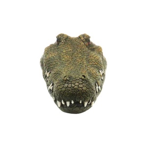 Barcă / Navomodel în formă de monstru crocodil, de mers pe apă cu telecomandă - Jucărie amuzantă pentru copii - Img 6