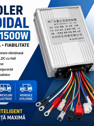 Controller 60V 30A Electric Motor E-Bike Electric Scooter Electric Bicycle - Img 3