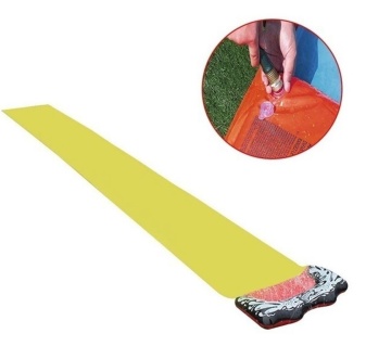 Tobogan de apă pentru curte, din material rezistent