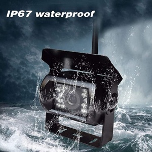 Kit marșarier /supraveghere wireless cu cameră și display de 7&quot; 12V~24 - Img 11