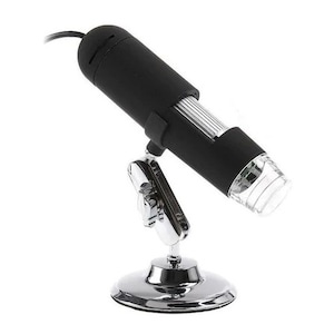 Microscop electronic digital pentru PC, cameră microscopică cu funcție mărire x1000, stand inclus, pentru reparații electroniști, bijutieri, analize medicale - Img 2
