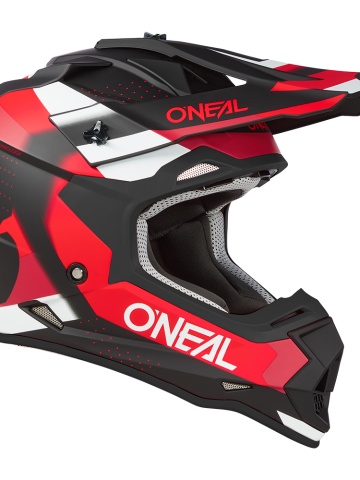 O'Neal 2SRS Spyde Motocross Helmet Black/Red/White - Img 5
