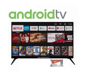 Televizor SMART 12/24V - ⛞61cm - Android 11 - pentru auto rulotă, camion, camping, pentru baterii cu panou solar - DenisNetwork - Img 2