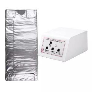 Thermal blanket with 3 infrared heating zones, Infrared blanket for weight loss, Detoxification, Lymphatic drainage - Img 7