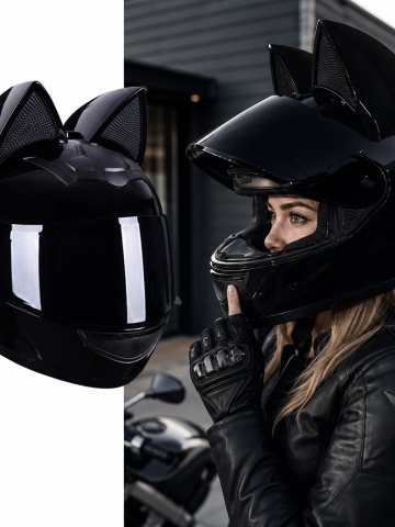 Women's Full Face Motorcycle Helmet with Flip-Up Visor, Aerodynamic Sport Design, Advanced Ventilation and Comfortable Lining – Protective Helmet for Motorcycle, Scooter and ATV - Img 4