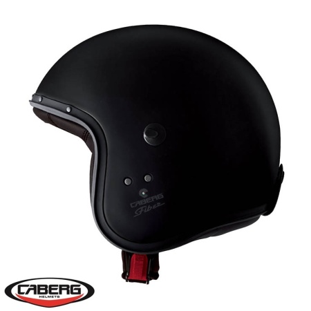 Casca open face (jet) Caberg model Freeride X 17 negru mat (fibra de sticla)