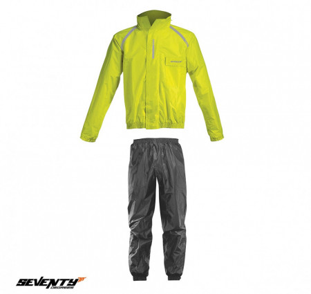 Costum moto ploaie (geaca+pantaloni) Seventy model SD-S1