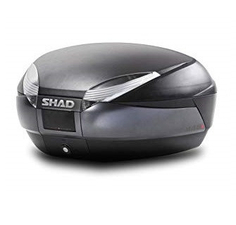 Top case SHAD SH48 Carbon cover -placa si sistem de prindere inclus