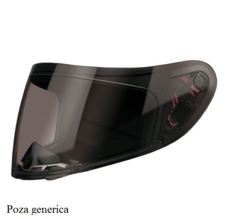 Viziera neagra casca integrala MT KRE Snake Carbon - KRE SV - pinlock ready (tip MT-V-09)