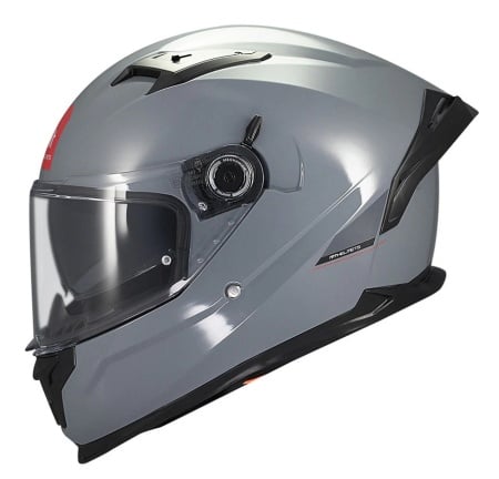 Casca integrala MT Braker SV A12 gri lucios (ochelari soare integrati) - tip viziera: MT-V-28B - DKS435