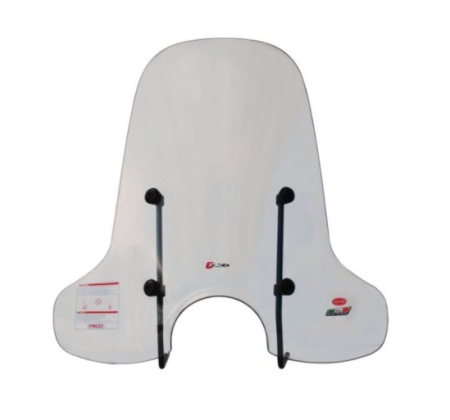 Parbriz mare transparent Aprilia Mojito Custom (99-10) - Mojito Retro (99-03) 2T-4T AC 50-125cc