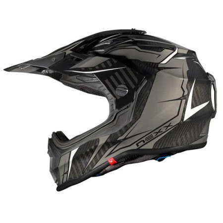 Casca moto NEXX X.WRL ATIKA Negru/Gri Pinlock + Viziera cadou