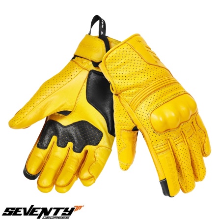 Manusi barbati Urban vara Seventy model SD-C20 Rebel culoare: galben - degete tactile