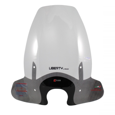 Parbriz mare transparent Piaggio Liberty 50 ie IGET 3V (16-22) 4T AC 50cc - Liberty ie IGET 3V ABS (16-22) 4T AC 125-150cc