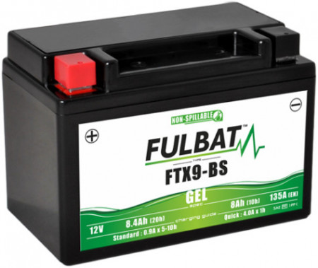 Baterie cu gel FULBAT FTX9-BS GEL (YTX9-BS GEL)