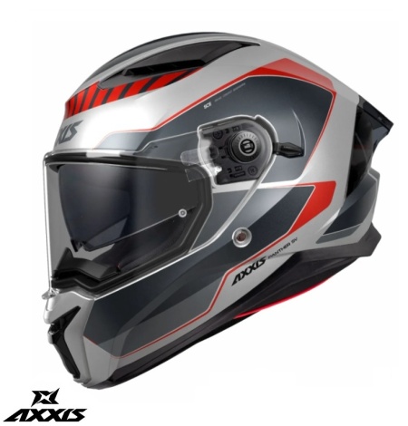 Casca integrala Axxis Panther SV Gale A5 rosu mat (ochelari soare integrati) - tip viziera: MT-V-31B - DKS429
