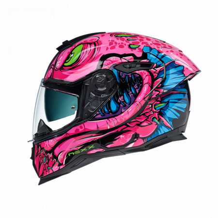 Casca moto Nexx SX.100R Abisal Pink (pinlock inclus)
