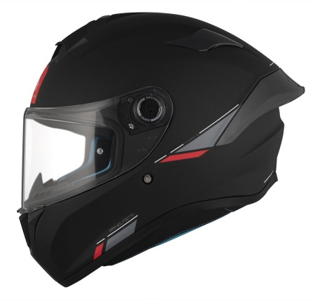 Casca integrala MT Targo S A1 negru mat - omologare noua ECE 22.06 - tip viziera: MT-V-14B