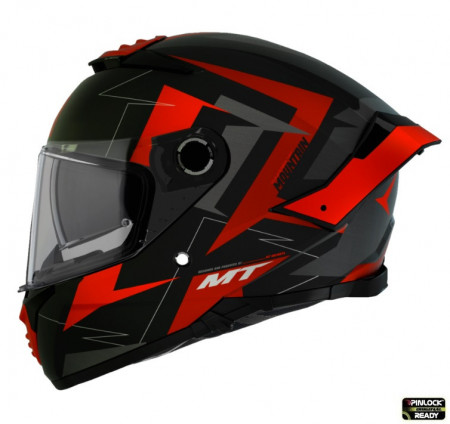 Casca integrala MT Thunder 4 SV Mountain C5 rosu mat (ochelari soare integrati)