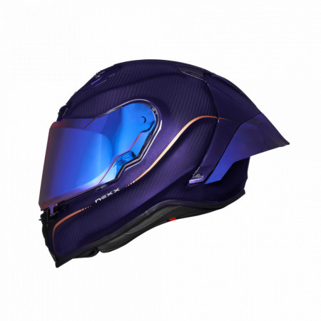 Casca moto NEXX X.R3R Hagibis Purple Carbon (pinlock inclus)