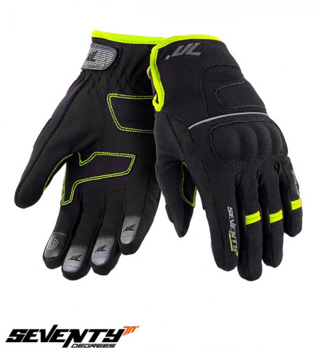 Manusi barbati Touring iarna Seventy model SD-C43 negru/galben – WinterTex