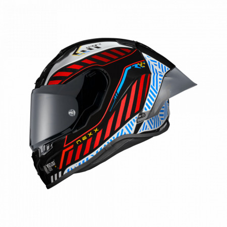 Casca moto NEXX X.R3R Out Brake Black White (pinlock inclus)