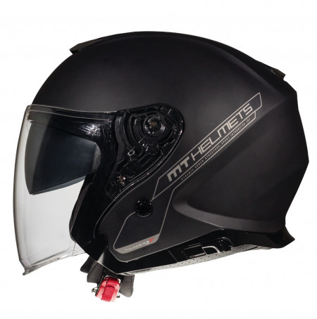Casca open face MT Thunder III SV Jet A1 negru mat (ochelari soare integrati) – tip MT-V-19